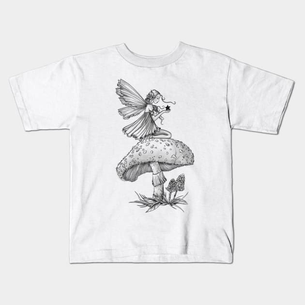 Fairy design Kids T-Shirt by Rachellily